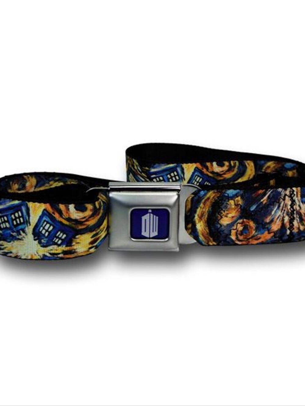 Doctor Who Starry Tardis Night Seatbelt Belt